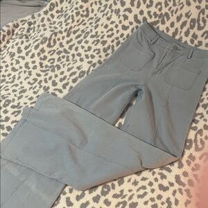 Flying Tomato Gray Flare & Wide Leg Jeans - long